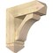 Ekena Millwork Legacy Arts and Crafts Rough Sawn Bracket w/ Offset Brace, Douglas Fir, 8"W x 24"D x 24"H BKT0806X24X24LEC03RDF - alternate 1